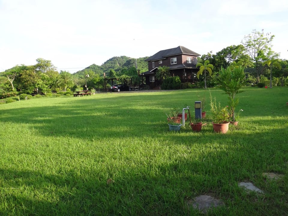Property building, Garden, Mountain view