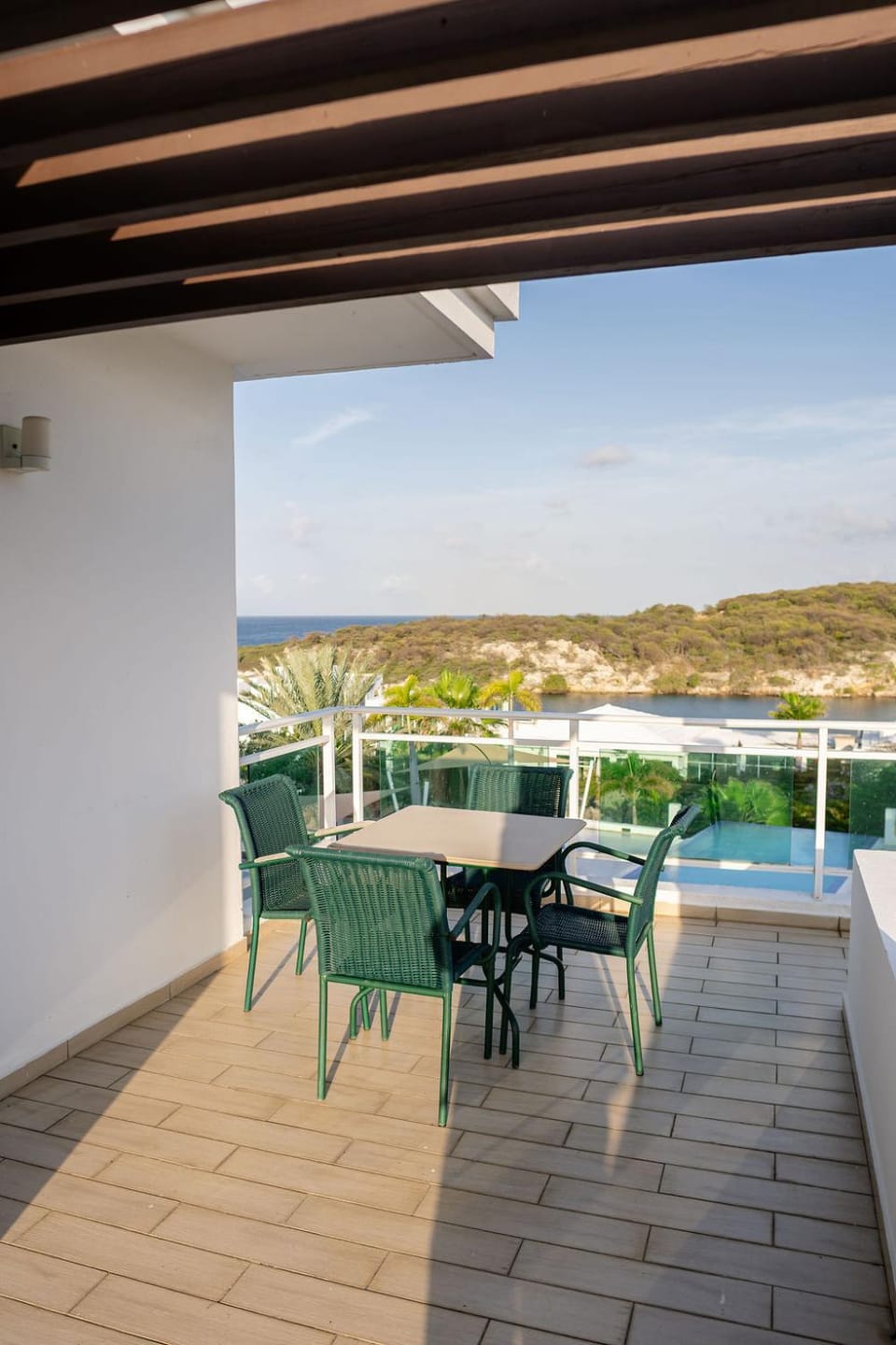 Patio, Natural landscape, View (from property/room), Balcony/Terrace, Dining area, Mountain view, Sea view