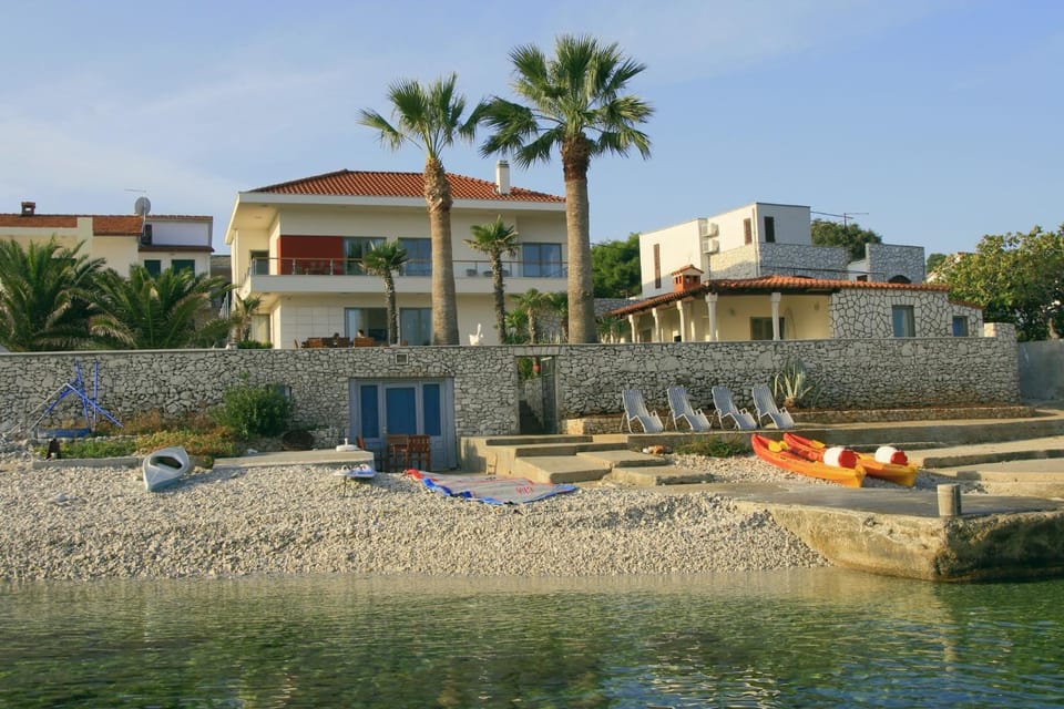 Villa Mirjana - exclusive beachfront 6 bedroom villa with pool Villa in Split-Dalmatia County