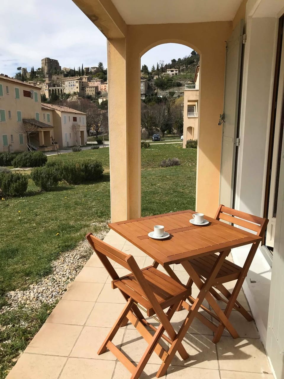 Patio, Landmark view
