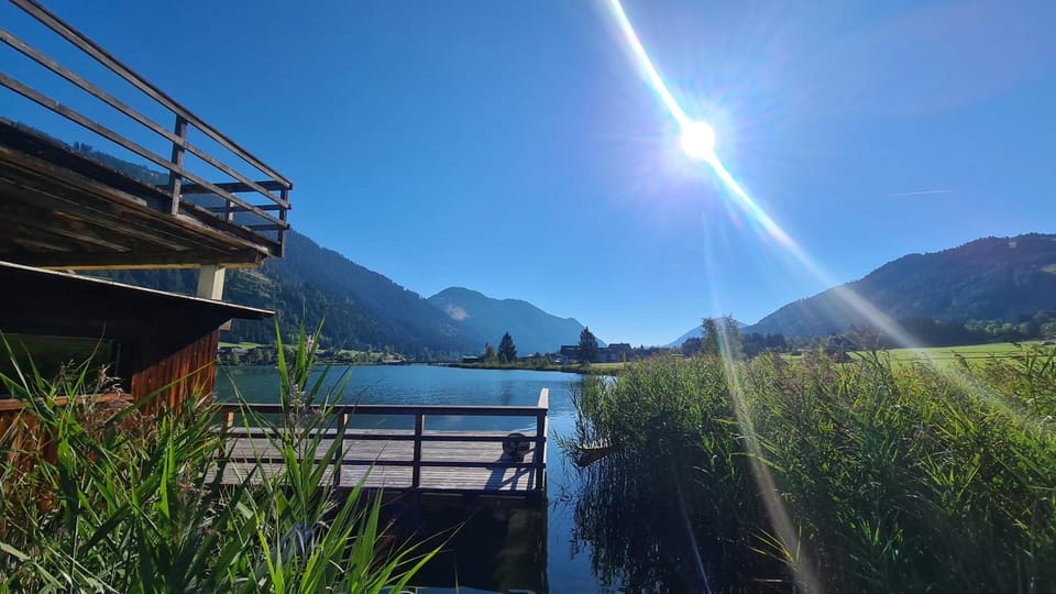 Natural landscape, Beach, Lake view, Swimming pool