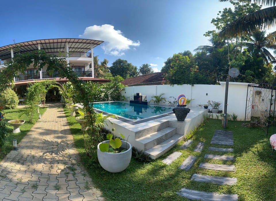 Natural landscape, Garden view, Swimming pool