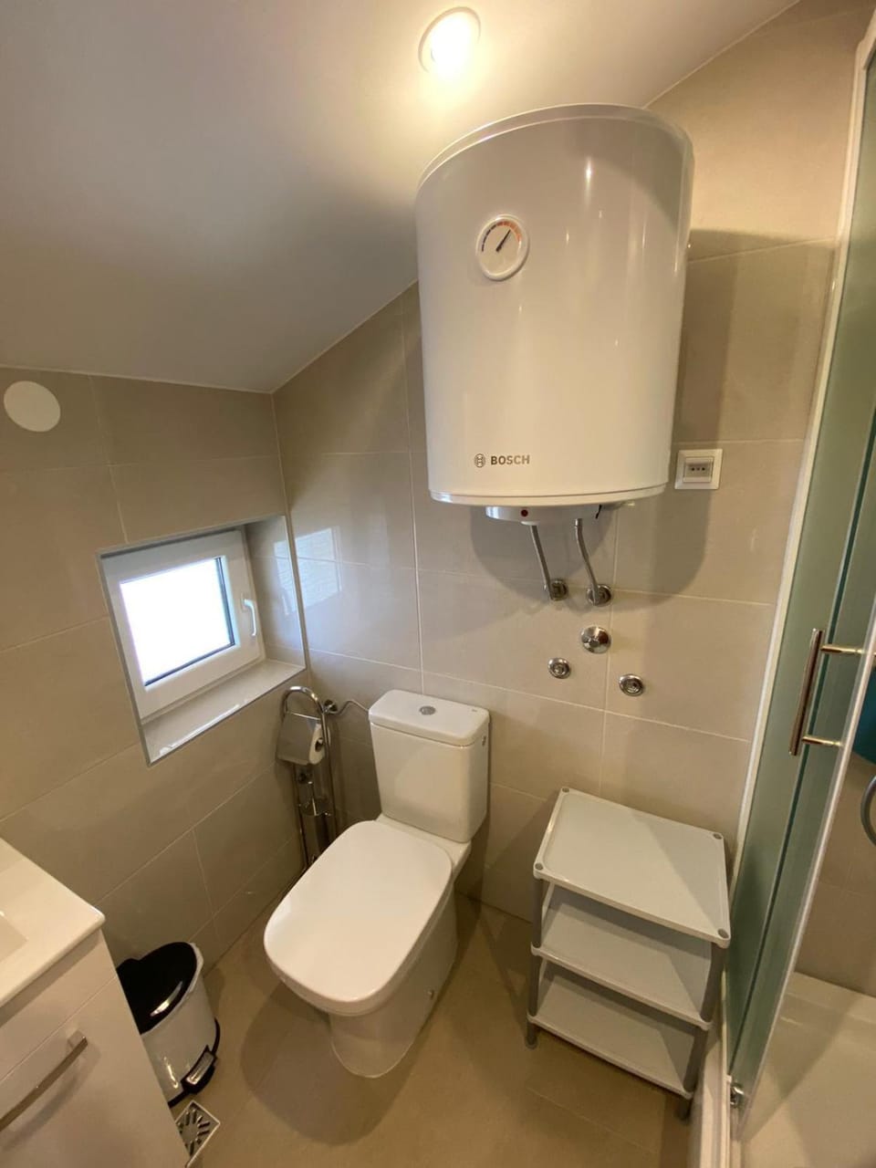 Shower, Toilet, Bathroom, towels