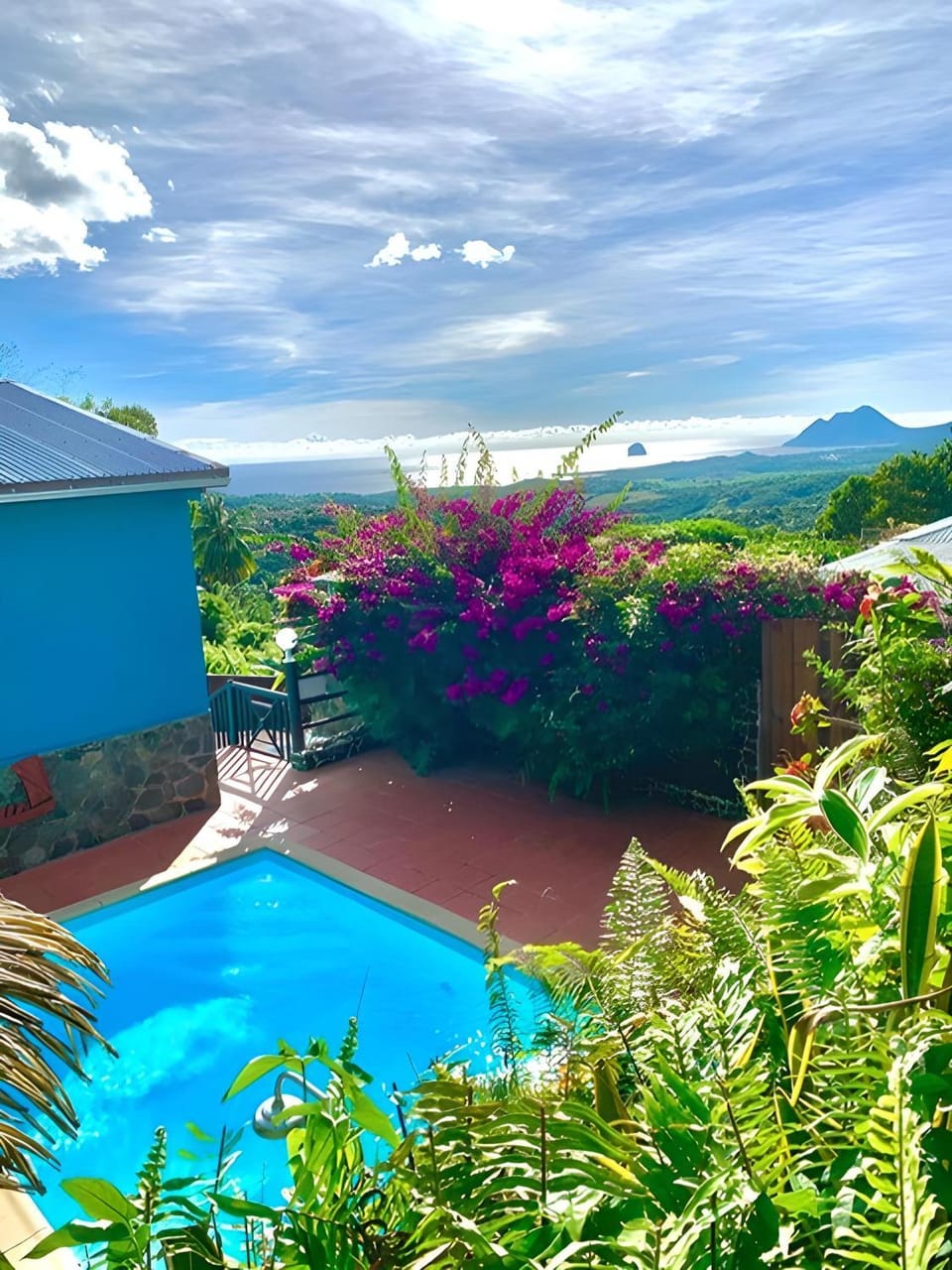 Garden view, Pool view, Sea view