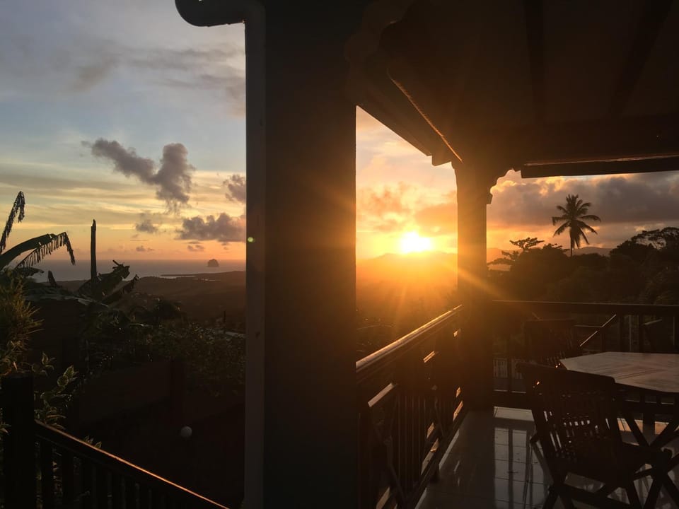 Balcony/Terrace, On site, Sunset