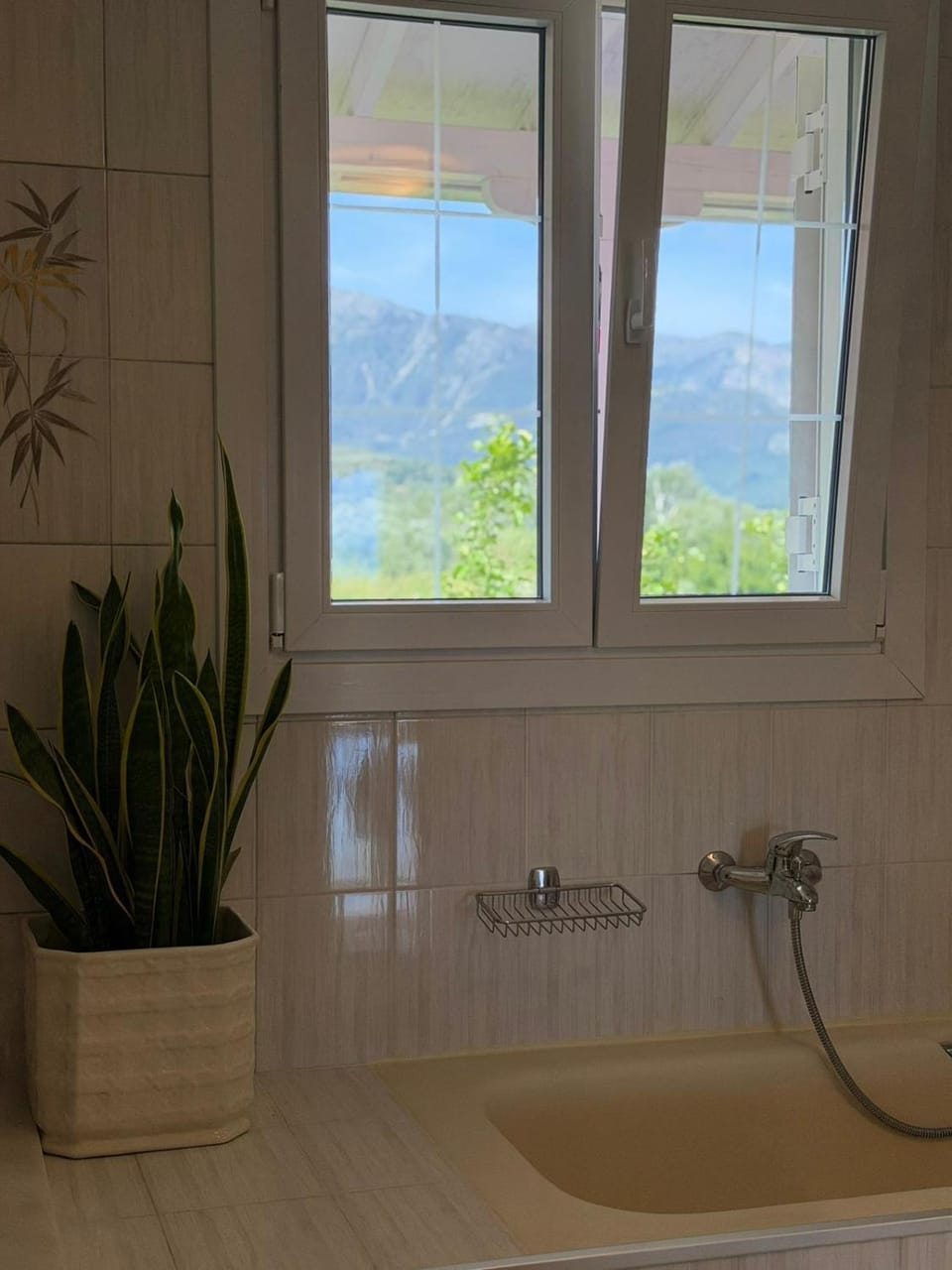 Bathroom, Mountain view
