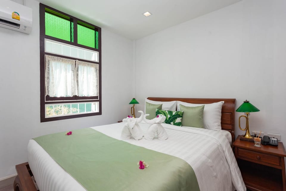 Bed, Garden, Bedroom