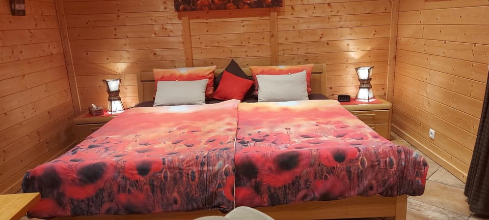 Bed, Living room