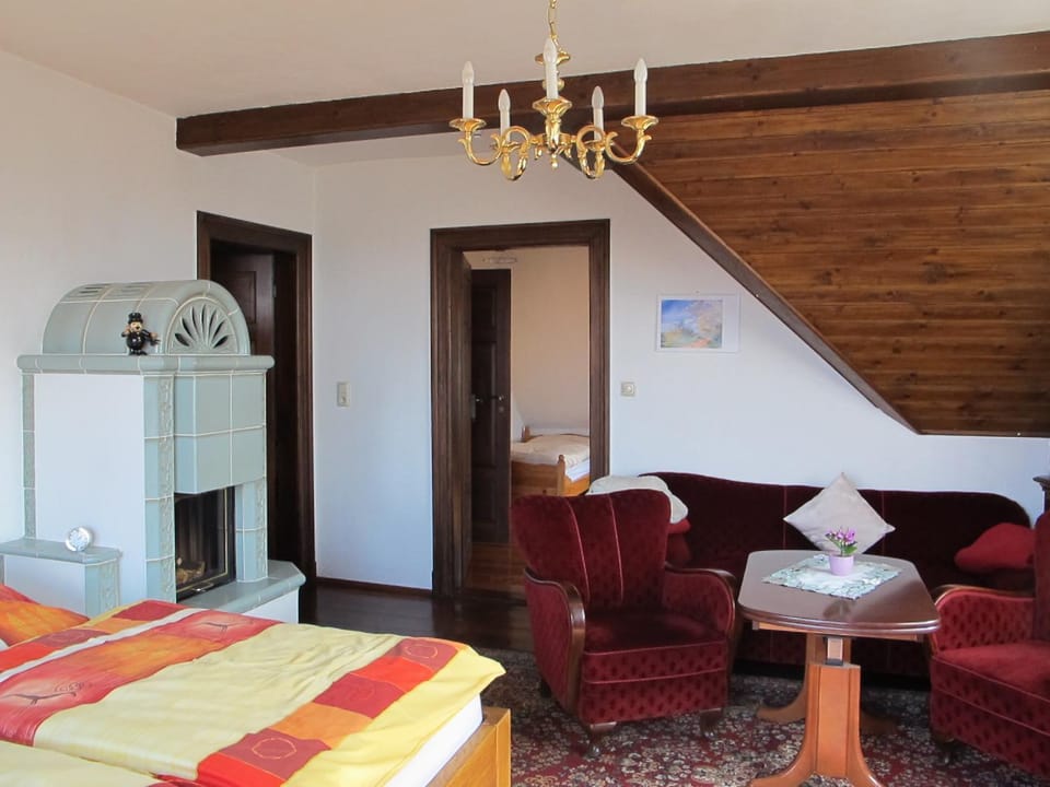 Living room, Bedroom