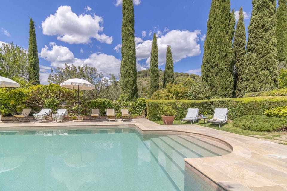 Summer, Garden, Swimming pool