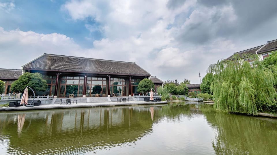 Property building, Day, Natural landscape, Lake view