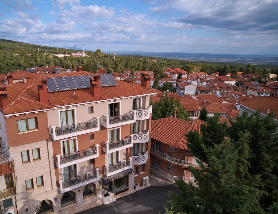 Bird's eye view, Mountain view