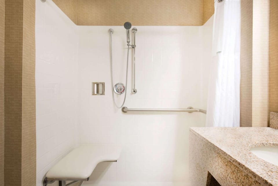 Shower, Bathroom, Photo of the whole room, On site, ADAM