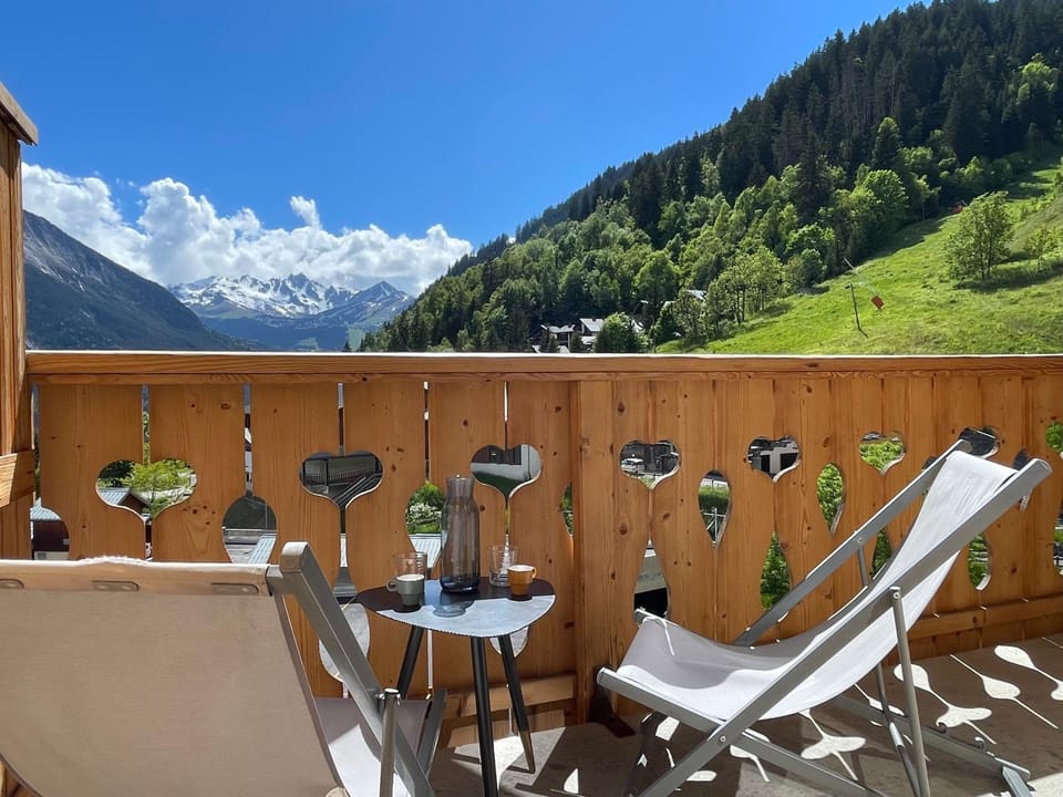 Day, Natural landscape, Summer, View (from property/room), Balcony/Terrace, Mountain view