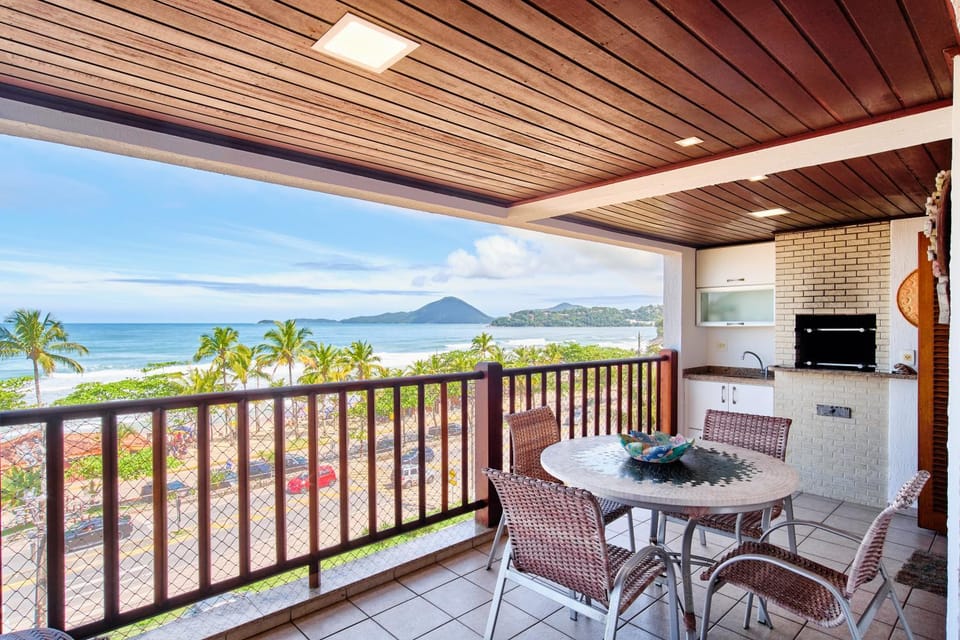 Vista Panorâmica do Mar - Praia Grande, Ubatuba SP Apartment in Ubatuba