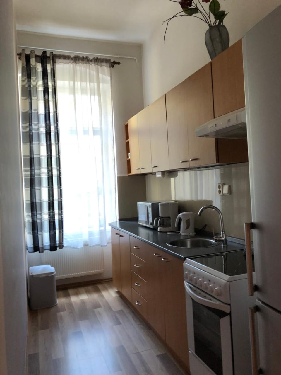 Coffee/tea facilities, Kitchen or kitchenette, minibar, stove