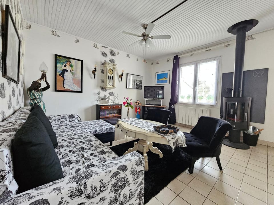 Maison confortable avec véranda et jardin, 4 pers, animaux sur demande - FR-1-476-88 House in La Faute-sur-Mer