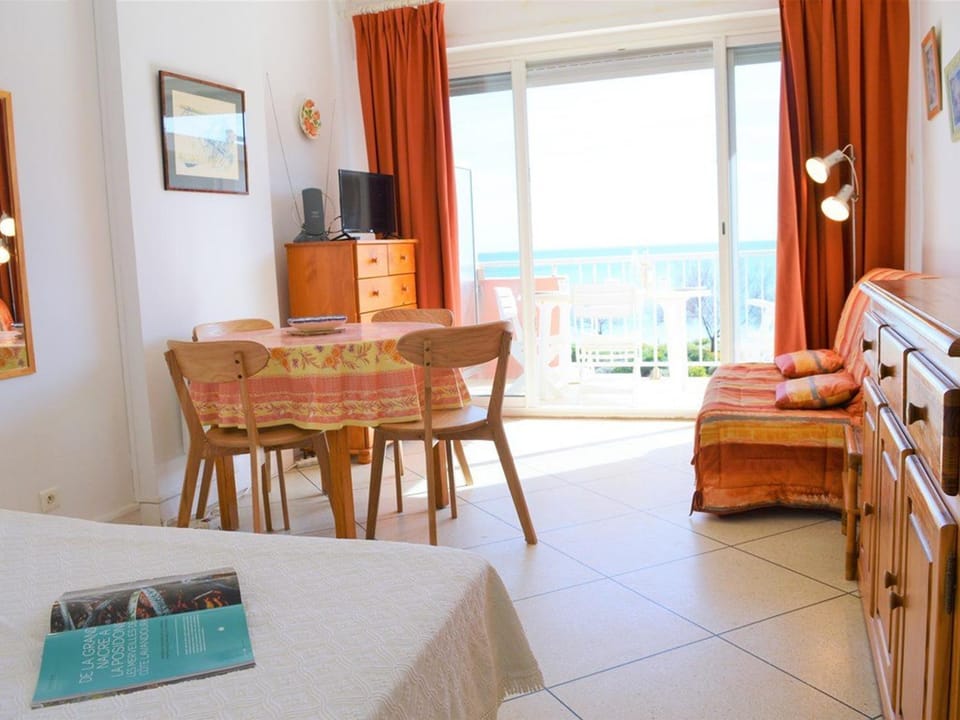 Studio au bord de l'eau avec terrasse et ménage inclus - FR-1-251-307 Apartment in Le Lavandou