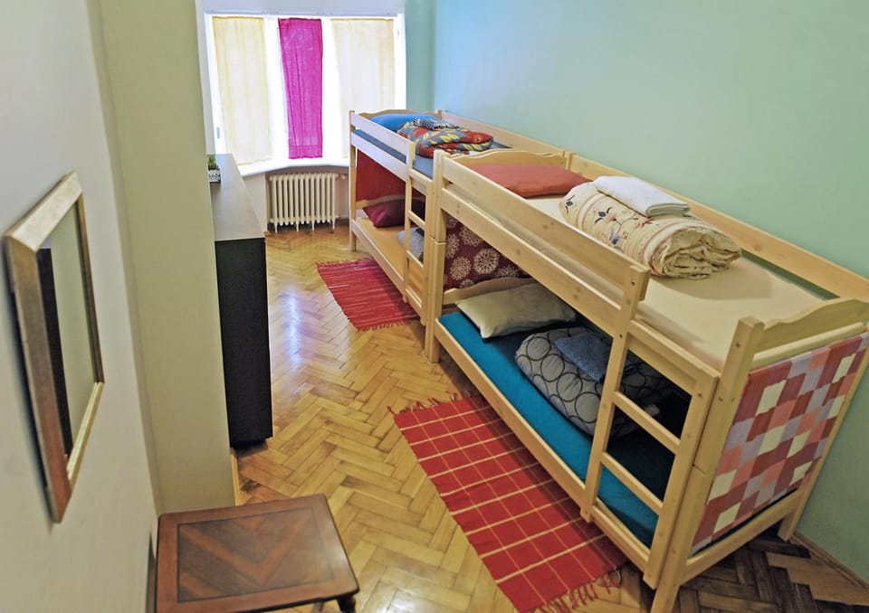 Day, Photo of the whole room, Bedroom, On site, bunk bed