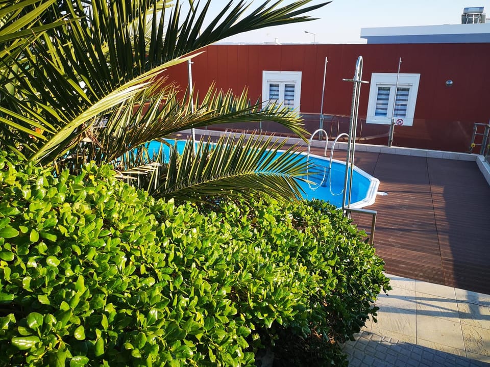 Property building, Garden, Pool view, Swimming pool, Swimming pool