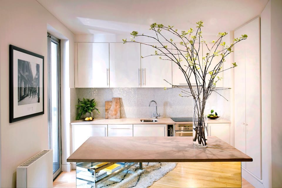 Kitchen or kitchenette, kitchen