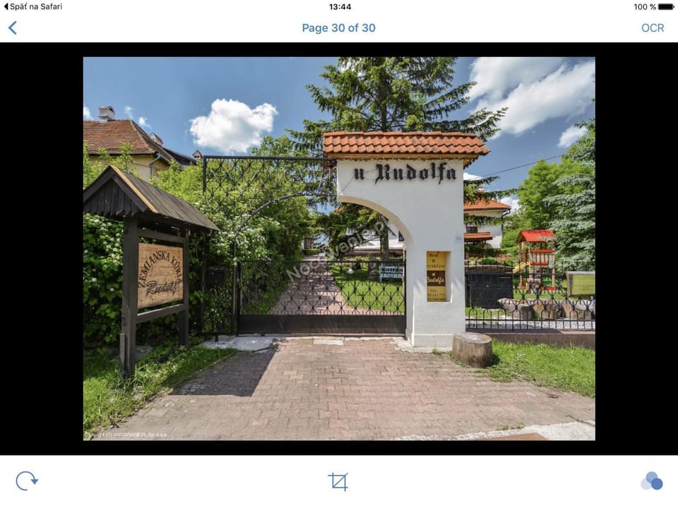 Penzion u Rudolfa Bed and Breakfast in Slovakia