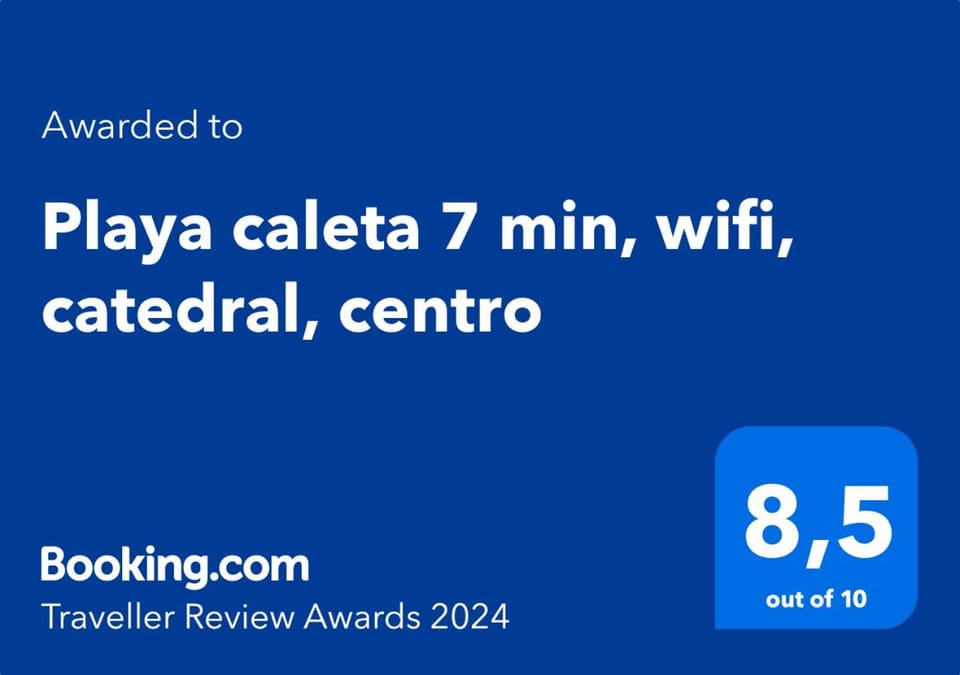 Playa caleta 7 min, wifi, catedral, centro Apartment in Cadiz