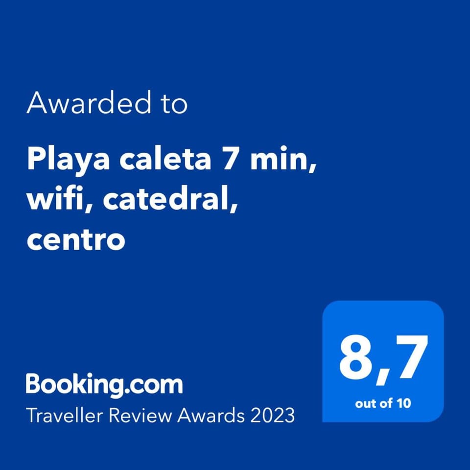 Playa caleta 7 min, wifi, catedral, centro Apartment in Cadiz