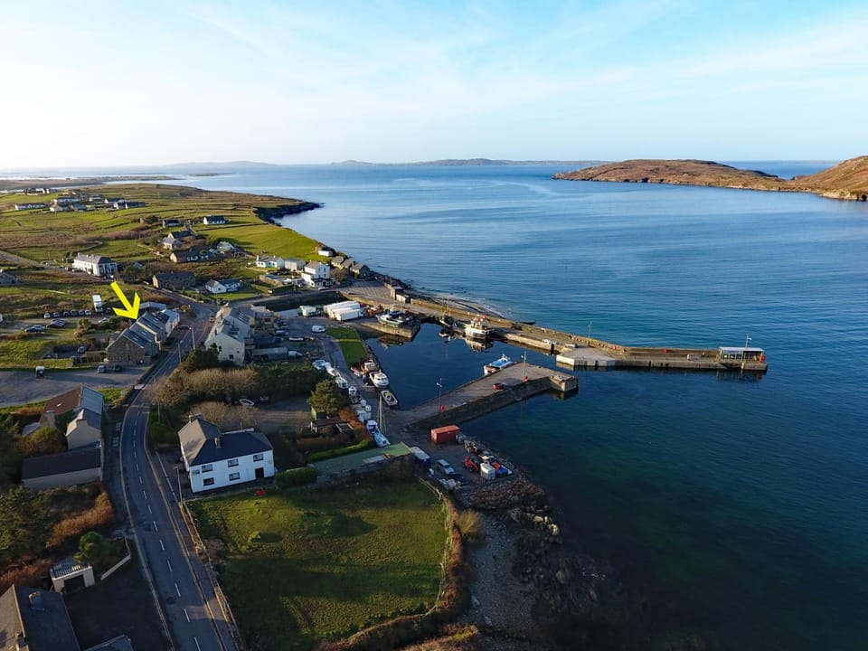 Natural landscape, Bird's eye view, Sea view