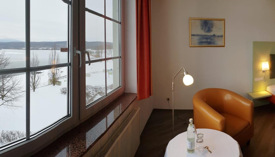 Winter, Lake view