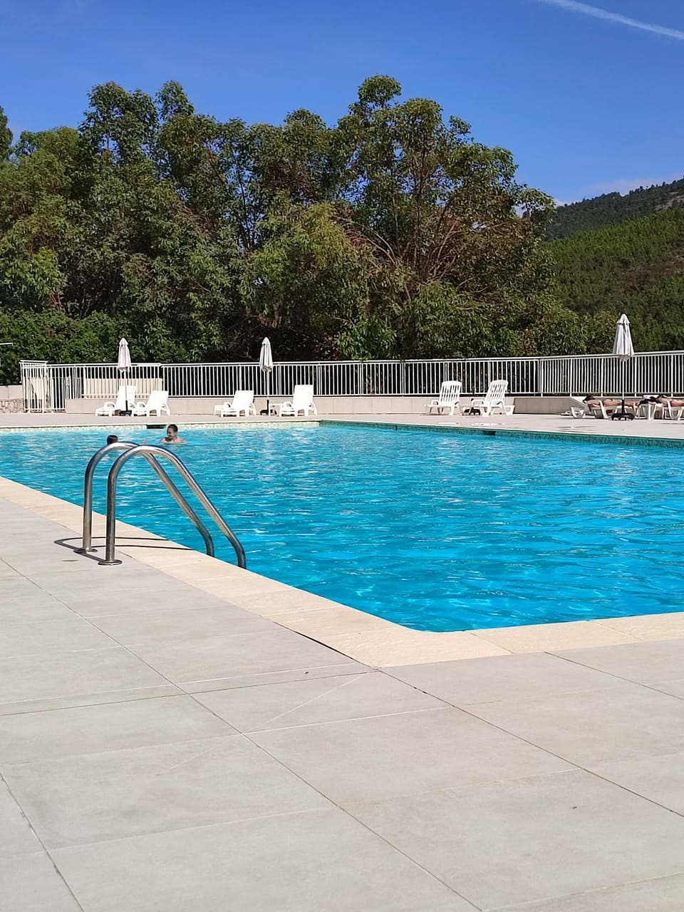 Natural landscape, Mountain view, Swimming pool