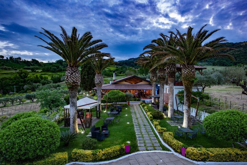 Property building, Garden view