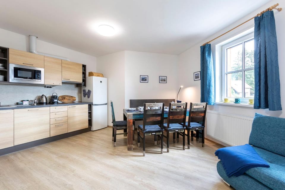 Apartmán "U nás doma" v chatě ALFA Černý Důl Apartment in Lower Silesian Voivodeship