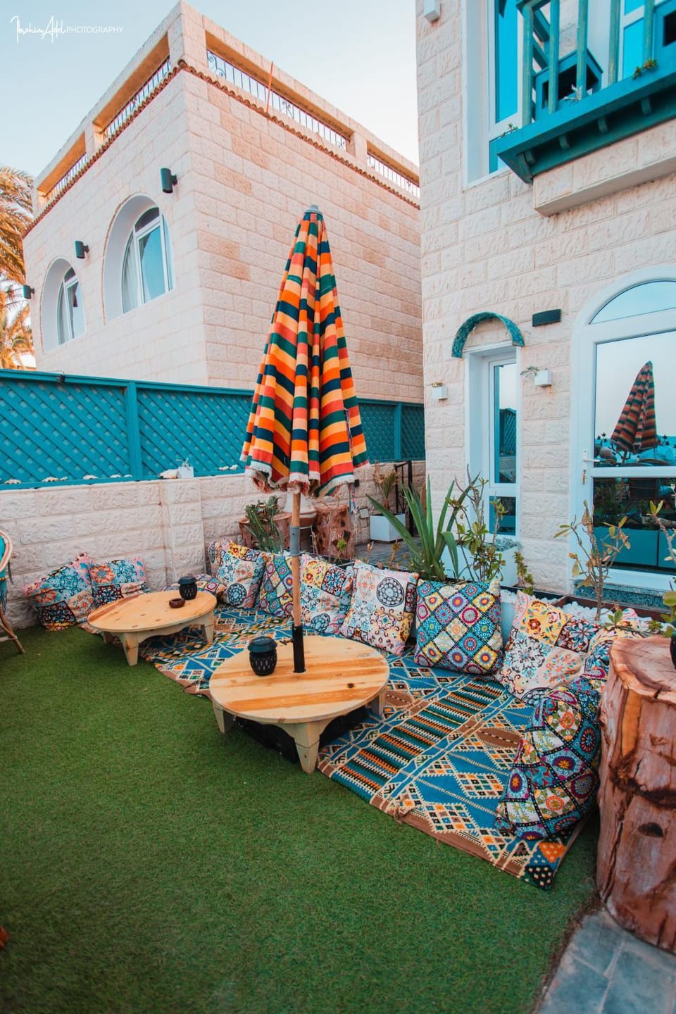 Garden, Seating area
