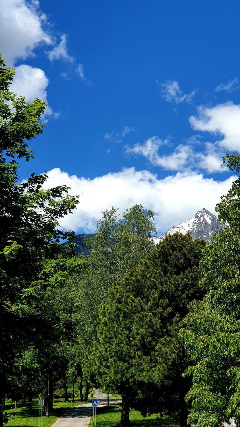 Natural landscape, Mountain view