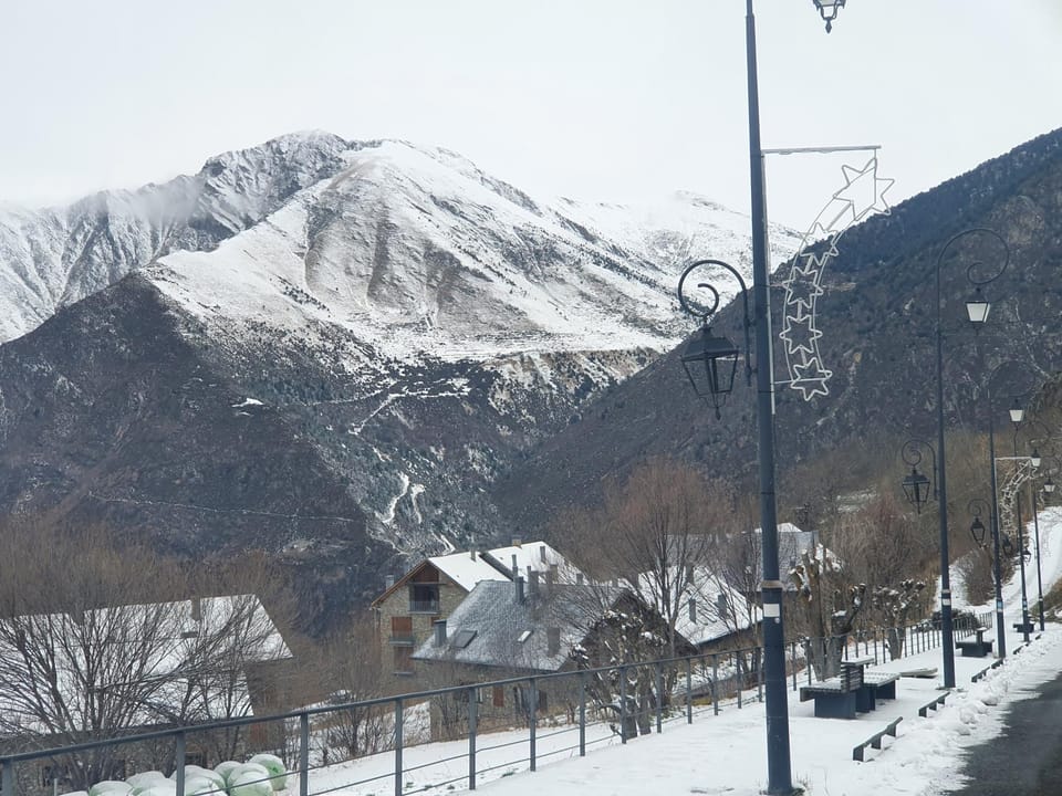 Day, Natural landscape, Winter, Mountain view