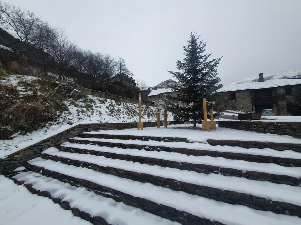 Natural landscape, Winter, Mountain view