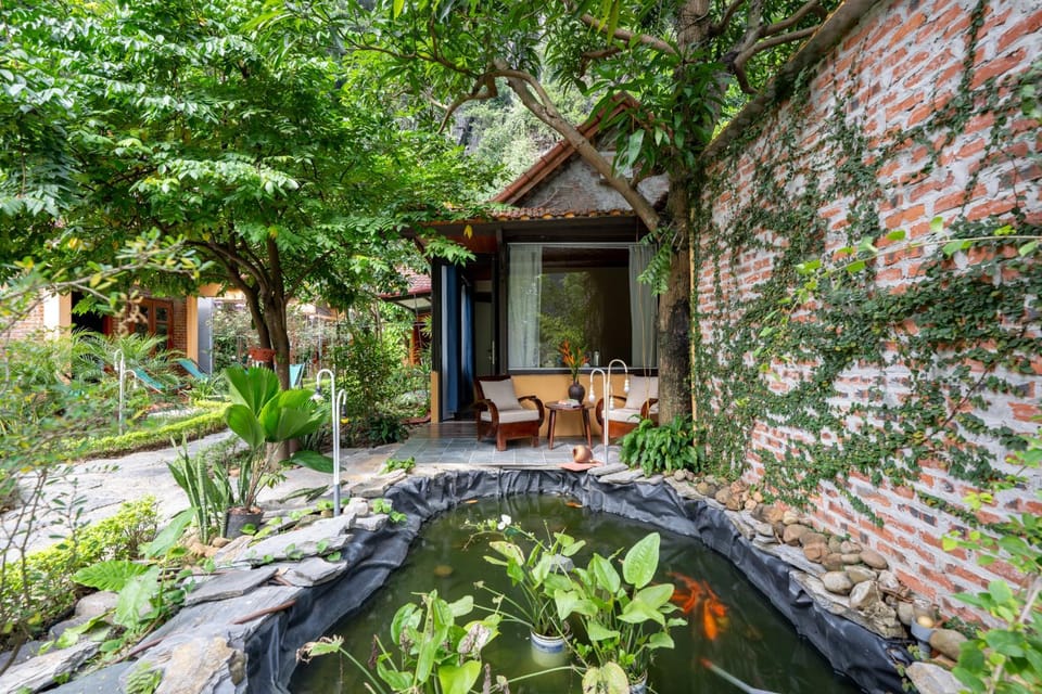 Patio, Garden view