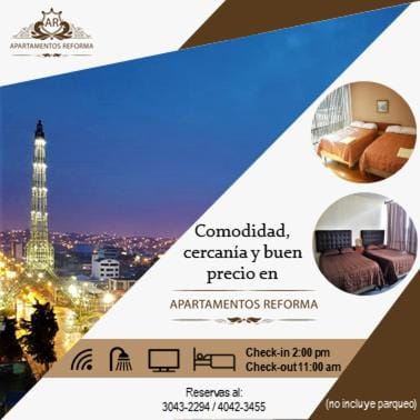 Apartamento 505 Cortijo Reforma zona 9 Apartment in Guatemala City