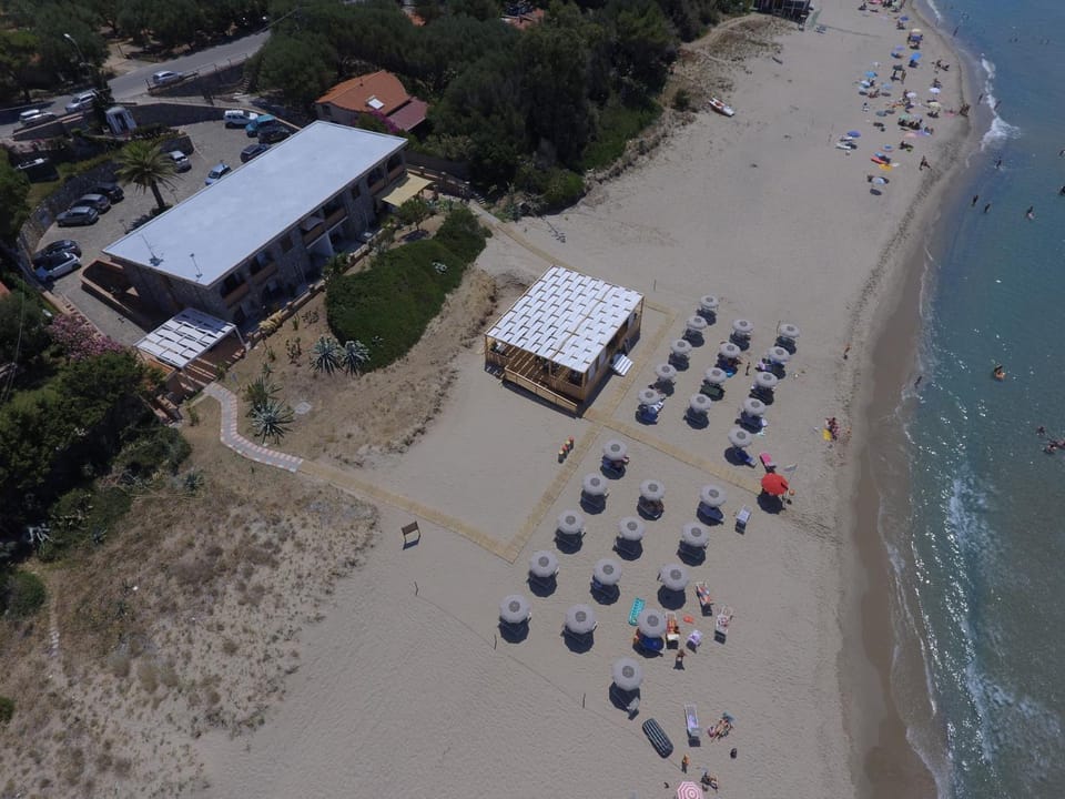 Bird's eye view, Beach, Sea view