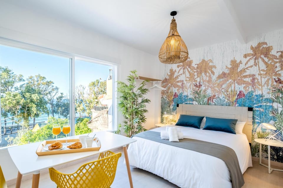 Bedroom, Sea view