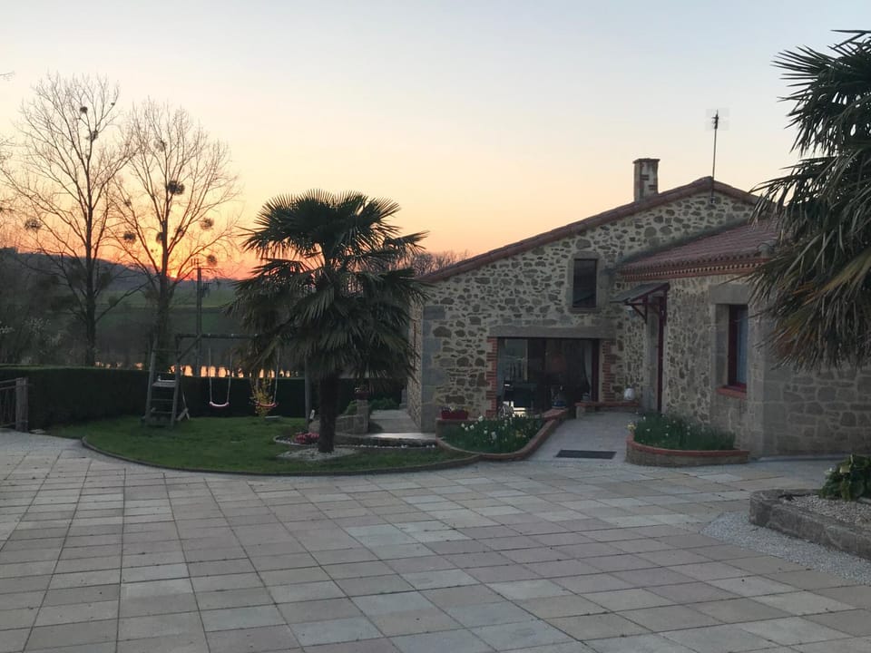 Property building, Sunset