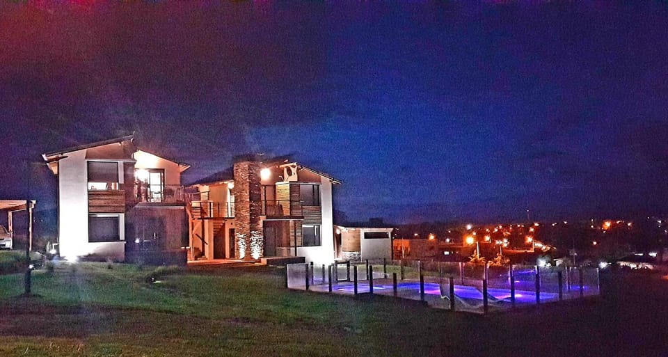 Summer, Garden, On site, Swimming pool, Sunset