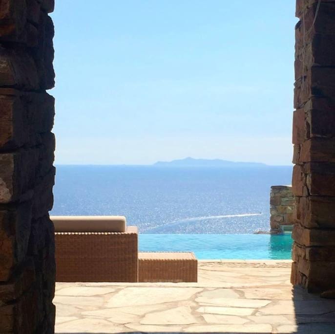 View (from property/room), Pool view, Sea view, Swimming pool