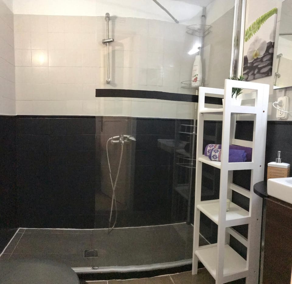 Shower, Bathroom, Facility for disabled guests