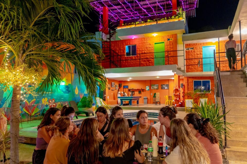 Patio, Restaurant/places to eat, Night, People, View (from property/room), Guests, group of guests