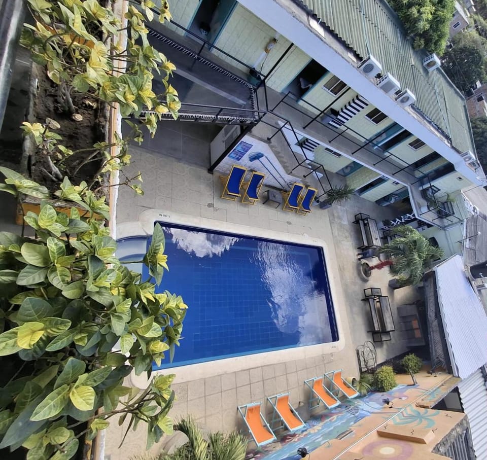 Pool view, Swimming pool