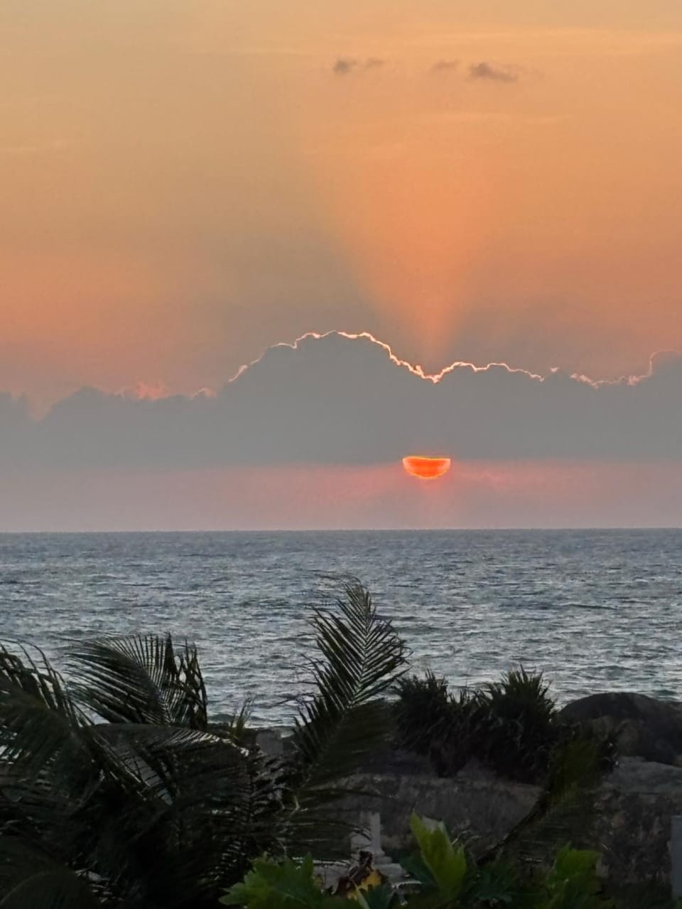 Sea view, Sunset