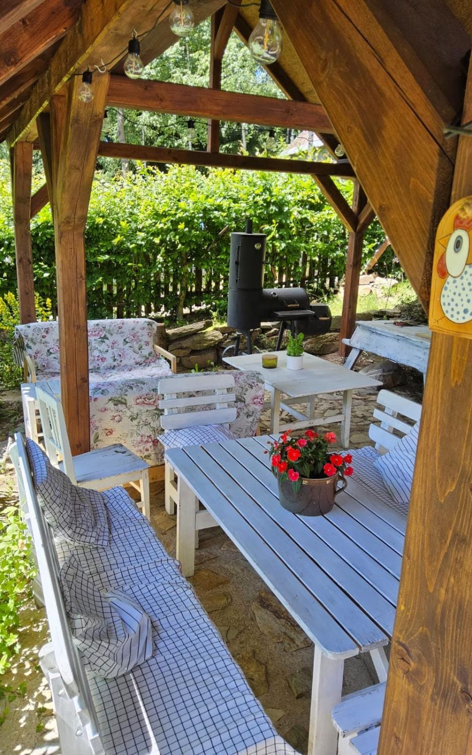 Garden, Dining area, Garden view