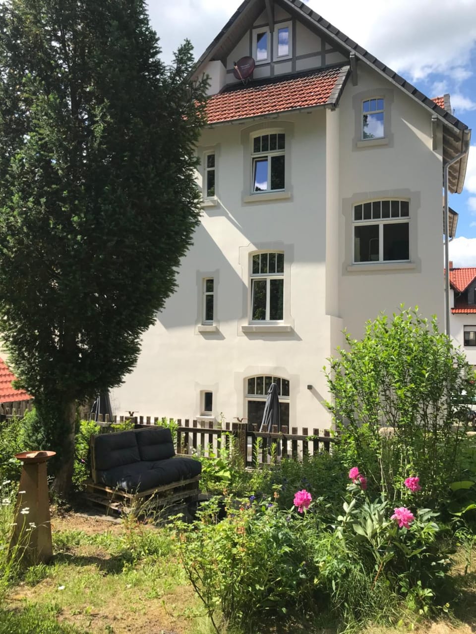 Property building, Garden